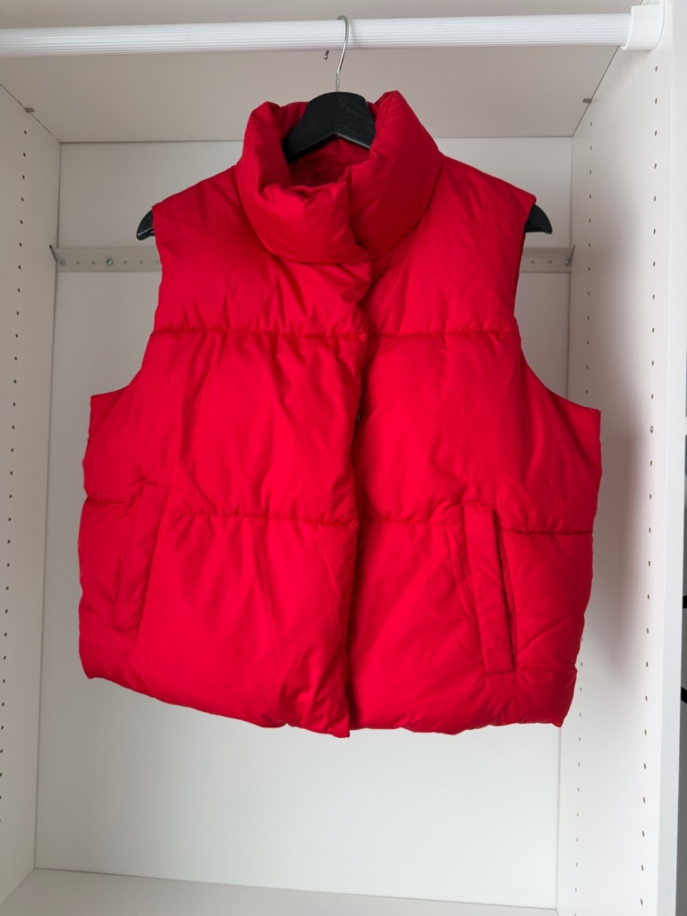 Red Puffer Vest
